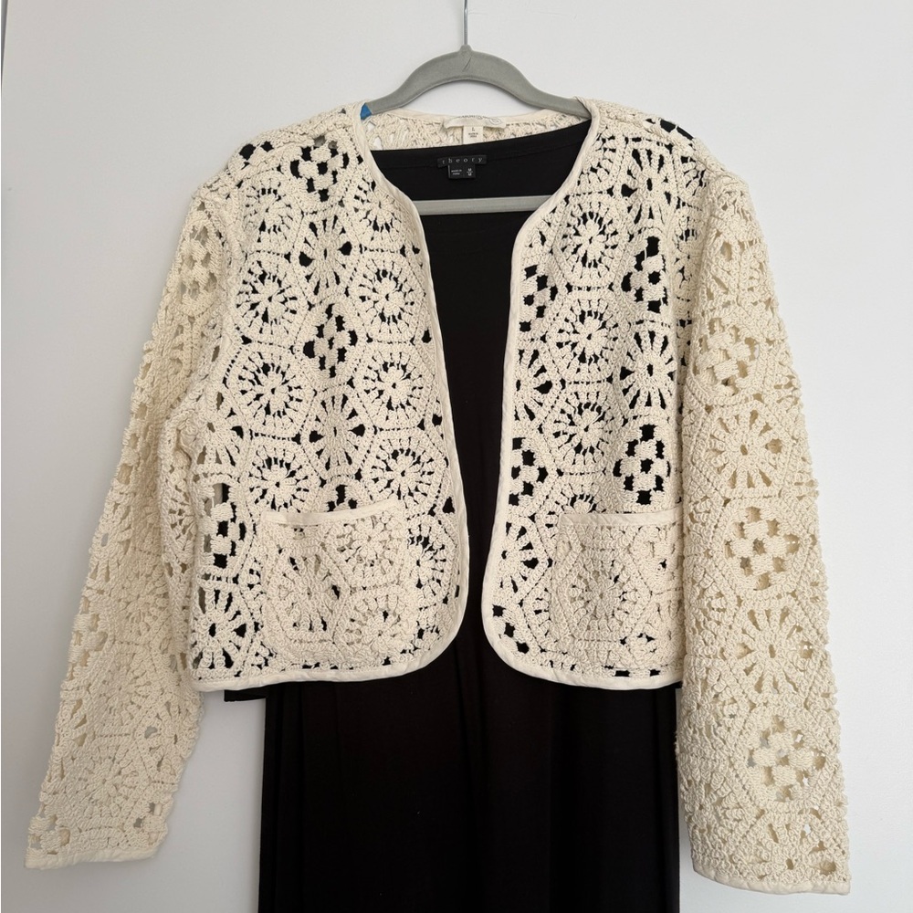 Nordstrom Treasure & Bond Crochet Cardigan
